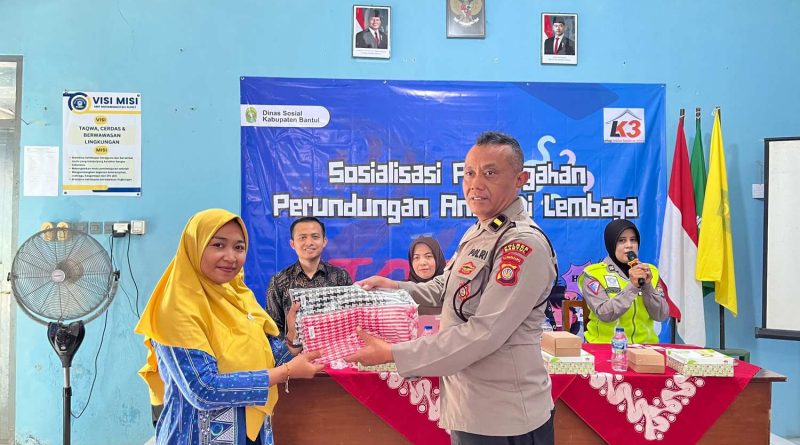 Sosialisasi Pencegahan Perundungan Anak di Lembaga